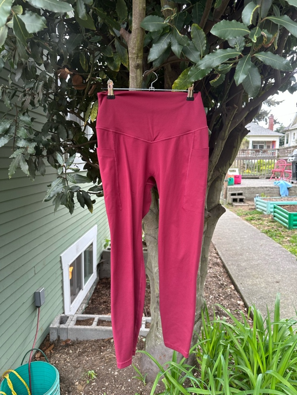 POPFLEX Supersculpt™ Legging with Pockets - Crimson